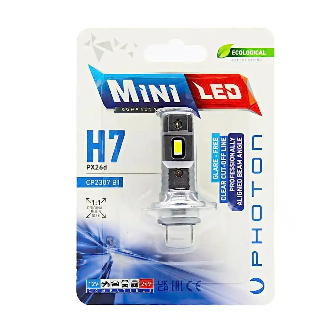 Photon Mini H7 Compact Led 12-24V Tekli Blister