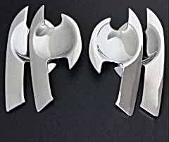 Ford Ranger Uyumlu 2015-2018 Kapı Kolu İç Kaplama/Krom