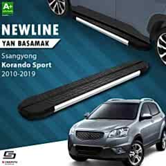 S-Dizayn Ssangyong Korando Sport NewLine Krom Yan Basamak 203 Cm 2010-2019 A+ Kalite