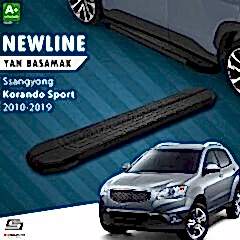 S-Dizayn Ssangyong Korando Sport NewLine Siyah Yan Basamak 203 Cm 2010-2019 A+ Kalite