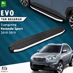 S-Dizayn Ssangyong Korando Sport Evo Aluminyum Yan Basamak 203 Cm 2010-2019 A+ Kalite