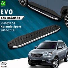 S-Dizayn Ssangyong Korando Sport Evo Krom Yan Basamak 203 Cm 2010-2019 A+ Kalite