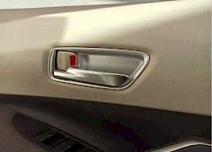 Toyota Corolla Uyumlu 2019+ Kapı Kolu İç Kaplama - Silver