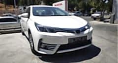 Toyota Corolla Uyumlu 2013-2016 Ön Sis Çıta Kaplama Nikelaj 8 Parça