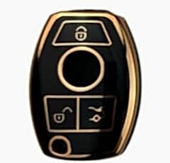 Metalize anahtar kabı Benz uyumlu e.m / SYPD81-2