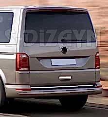 Volkswagen T6 Uyumlu Transporter Plaka Üstü -2015 Paslanmaz Çelik Parça