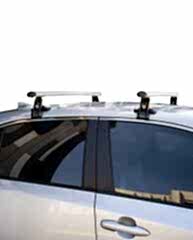 Land Rover Range Rover Evoque (L538) 2011-2018 Arası Turtle Mexfit Oluklu ara atkı tavan barı GRİ