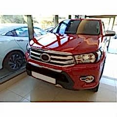 Toyota Hilux Uyumlu Revo 2016-2019 Far Çerçevesi Kaplama Siyah