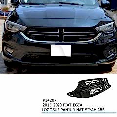 Fiat Egea Uyumlu Logosuz Panjur Mat Siyah ABS 2015-2020 Parça