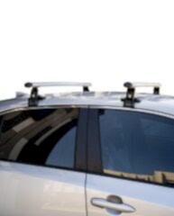 Mazda 2 (DJ) 2014-2022 Arası Turtle Mexfit Oluklu ara atkı tavan barı GRİ