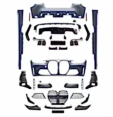 4 Serisi G22 M4 Body Kit (Ön Arka Tampon Marşpiyel Panjur - Egzoz Set 2 Kapı