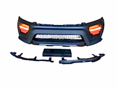 Navara Np300 Uyumlu 2015+ Custom Ön Tampon & Panjur