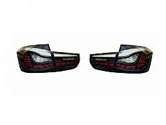 Bmw 3 Uyumlu Serisi F30 Dragon LED Stop Dinamik Animasyonlu Smoke (Şeffaf)