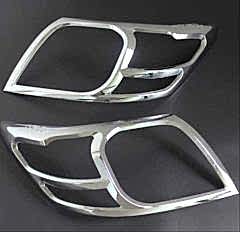 Toyota Hilux Uyumlu Vigo 2012-2015 Far Çerçeve Kaplama Krom