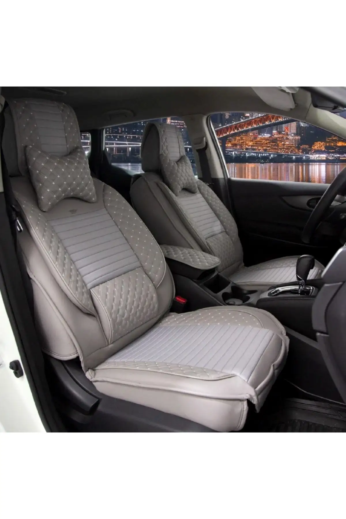 Fiat Egea Sedan Lüks Deri Oto Koltuk Kılıfı Ön/arka Set