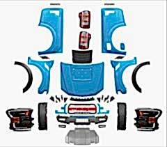 Ford Ranger Uyumlu F150 Raptor Dönüşüm Full - Kaput