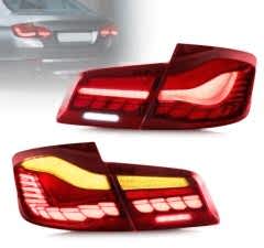 Bmw 5 Uyumlu Serisi F10 Dragon LED Stop - Kırmızı