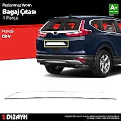 S-Dizayn Honda CR-V Krom Bagaj Çıtası 2018 Üzeri A+ Kalite