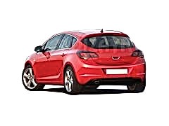 Opel Astra Uyumlu J Hatchback Krom Bagaj Açma 2010 Üzeri