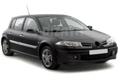 Renault Megane HB Uyumlu 4 Yan Kapı Çıtası 2016-2021 Paslanmaz Çelik Parça