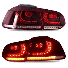Golf 6 Uyumlu İçin LED Stop-Kırmızı