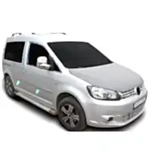 Volkswagen Caddy Uyumlu Yan Kapı Çıtası -2015 Paslanmaz Çelik Parça