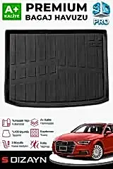 S-Dizayn Audi A3 HB 3D Pro Bagaj Havuzu Üst Bagaj 2020 Üzeri A+ Kalite