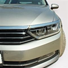 Volkswagen Passat Uyumlu B8 Far Üst Çıtası 3 Parça Krom 2015 Ve Sonrası