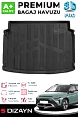 S-Dizayn Hyundai Bayon 3D Pro Bagaj Havuzu 2021 Üzeri A+ Kalite