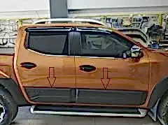 Nissan Navara Uyumlu Gövde Kaplama Yan Kapı Koruma 2012 /2019 Parça