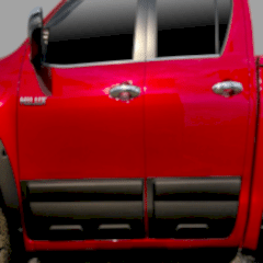 Toyota Hilux Uyumlu Gövde Kaplama Yan Kapı Koruma 2012 /2019 Parça