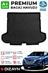 S-Dizayn Hyundai Tucson 3D Pro Bagaj Havuzu 2015-2021 A+ Kalite