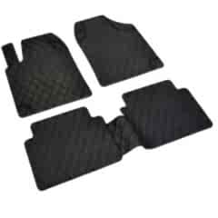 Volkswagen Touran Havuzlu Universal 3D Paspas Havuzlu Pufi Diamond Siyah