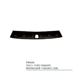 Ford Ranger Uyumlu Moonvisor 2012+ Turuncu Işık Parça