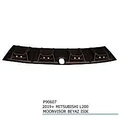 Mitsubishi L200 Uyumlu Moonvisor 2019+ Beyaz Işık Parça