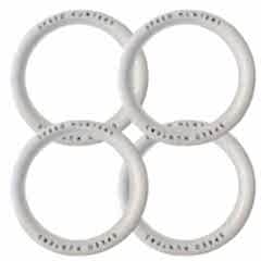 Dacia Uyumlu 13 Jant Speed Hunters Lastik Yanağı Beyaz Renk 1 Takım 4 Adet