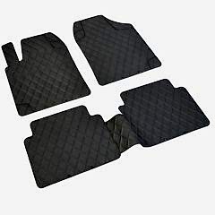 Peugeot 107 Havuzlu Universal 3D Paspas Havuzlu Pufi Diamond Siyah