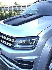 Volkswagen Amarok Uyumlu Kaput Kaplama Model 1 Havalandırma Scoop 2012 / 2019 Parça