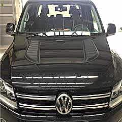 Volkswagen Amarok Uyumlu Kaput Kaplama Model 2 Havalandırma Scoop 2012 / 2019 Parça