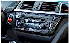 Bmw 3 Uyumlu Serisi F30 Klima Panel Kaplama - Karbon