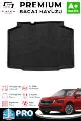 S-Dizayn Skoda Kamiq 3D Pro Bagaj Havuzu 2019 Üzeri A+ Kalite