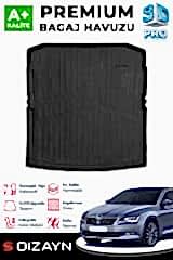 S-Dizayn Skoda SuperB 3D Pro Bagaj Havuzu 2015-2024 A+ Kalite