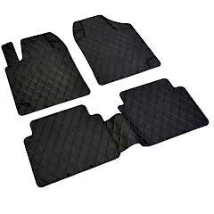 Ford Focus 4 Havuzlu Universal 3D Paspas Havuzlu Pufi Diamond Siyah