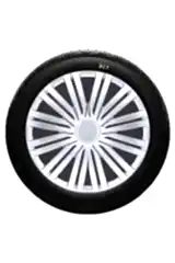 Volkswagen Uyumlu 17 Inc Kırılmaz SKS Jant Kapağı 1 Takım 4 Adet No:502