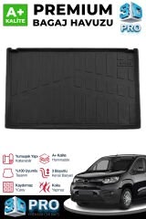 S-Dizayn Toyota Proace City Seperatörlü 3D Pro Bagaj Havuzu 2019 Üzeri A+ Kalite