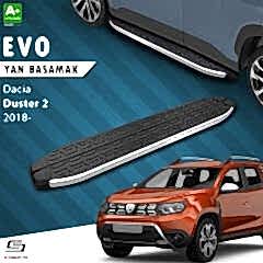 S-Dizayn Dacia Duster 2 Evo Krom Yan Basamak 183 Cm 2018-2023 A+ Kalite