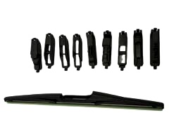 9 aparatlı hibrit arka silecek kilitli model 35 cm / CASI9-35