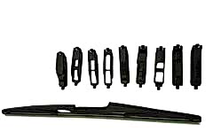 9 aparatlı hibrit arka silecek kilitli model 38 cm / CASI9-38