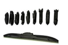 10 aparatlı hibrit silecek kilitli model 35 cm / CASI10-35