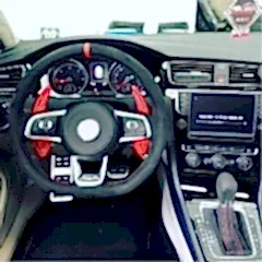 Volkswagen Scirocco Uyumlu Paddle Shift Kırmızı